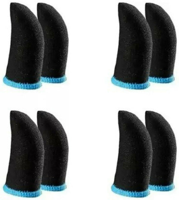 Mobile Gaming Finger Sleeves – 4 Pairs | Sweat-Proof & Touchscreen Sensitive