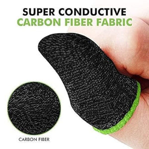 Mobile Gaming Finger Sleeves – 4 Pairs | Sweat-Proof & Touchscreen Sensitive (Copy)